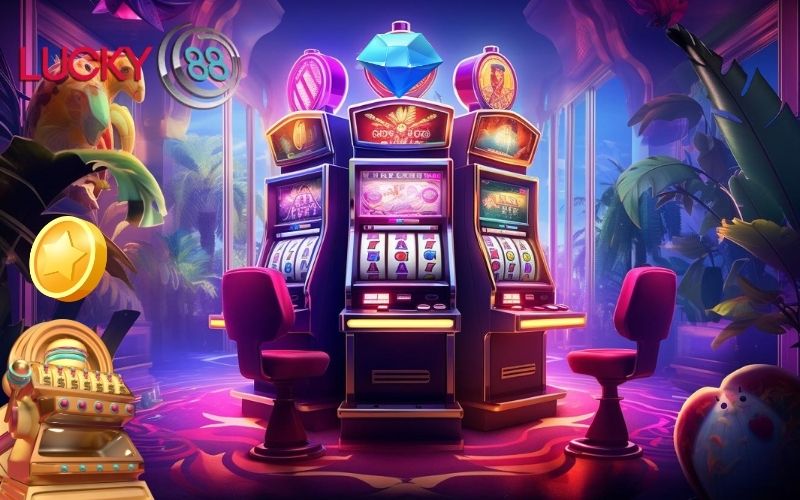 Lợi ích khi chơi Slots Game Lucky88